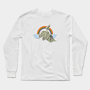 Angel in the rainbow Long Sleeve T-Shirt